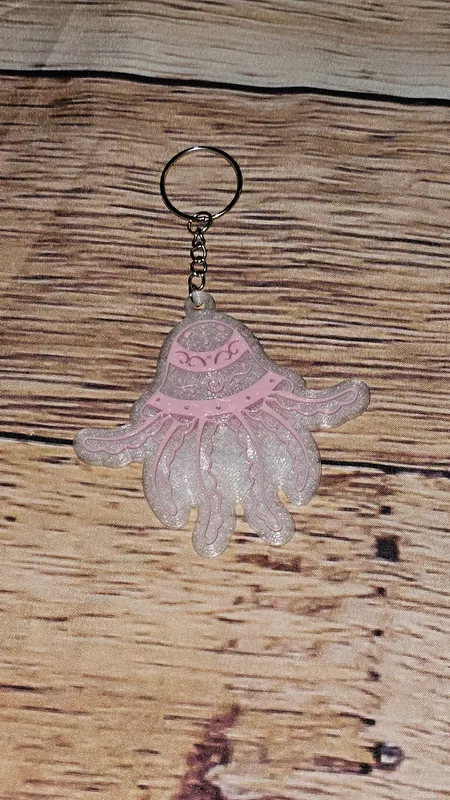 Custom Keychain - Personalized 3D printed keychain